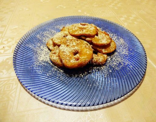 Frittelle di mele alla birra