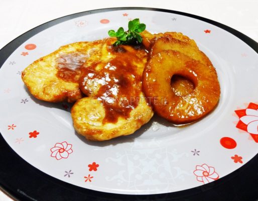 Scaloppine all'ananas