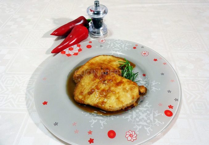 Scaloppine di maiale alla birra