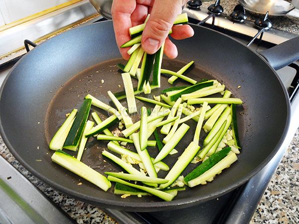 Cuocere le zucchine