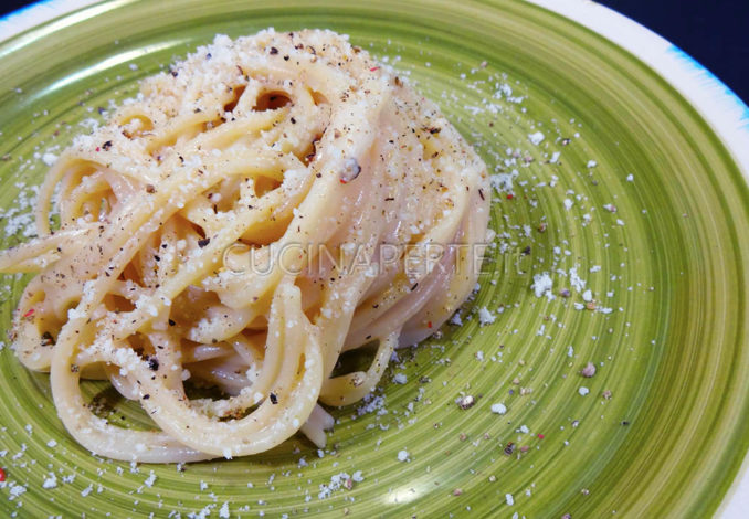 Cacio e pepe risottata