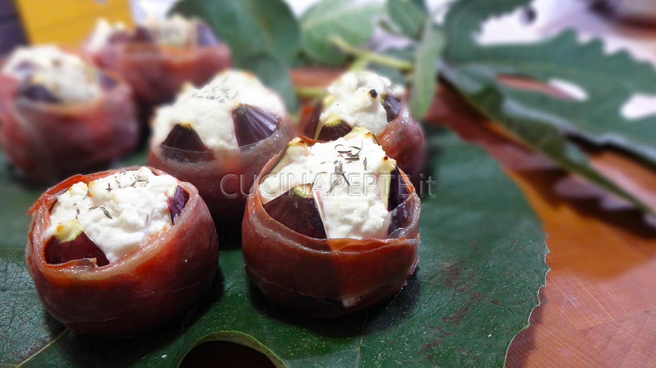 Fichi ripieni al formaggio - Cucina per Te
