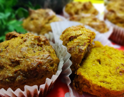 Muffin vegani alla zucca