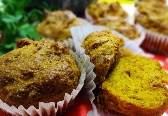 Muffin vegani alla zucca