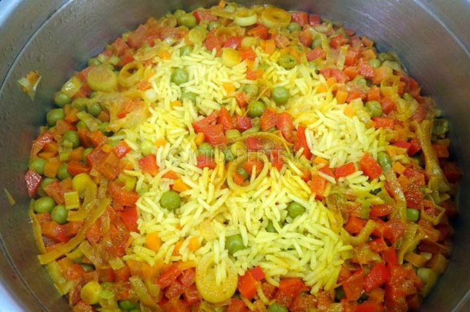 Basmati alle verdure