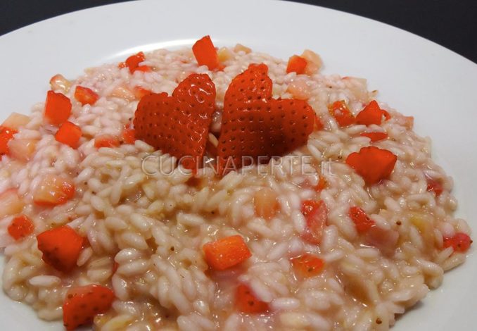 Risotto alle fragole