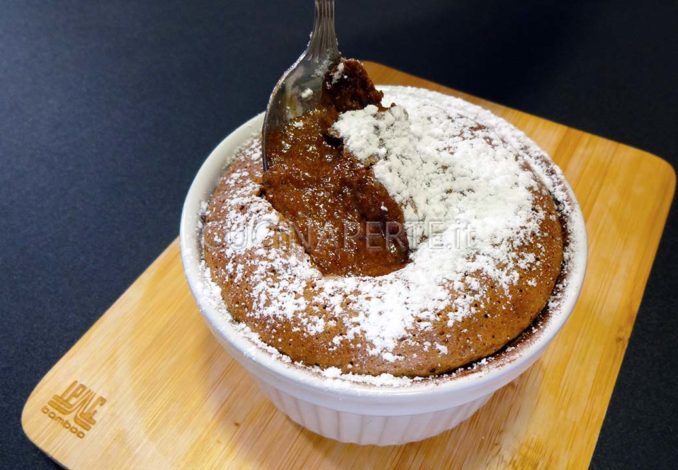 Soufflé alla crema di nocciola