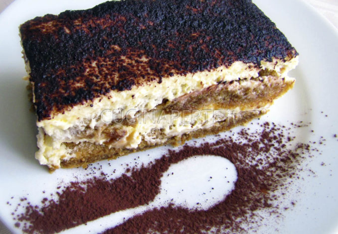 Tiramisù porzionato