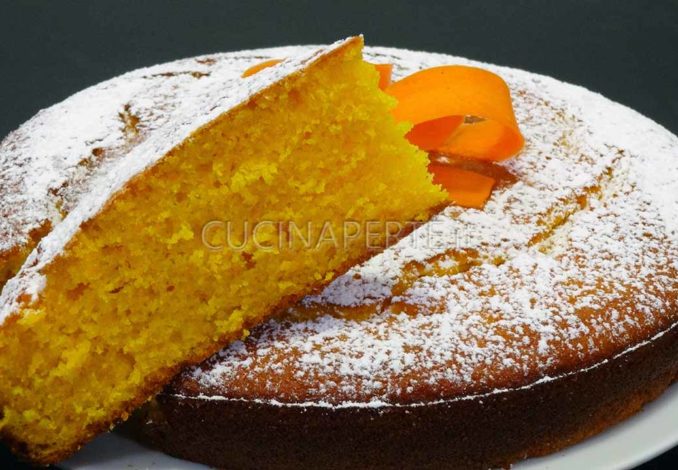 Torta carota e arance