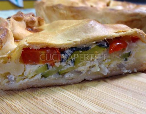 Torta salata estiva