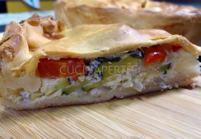 Torta salata estiva