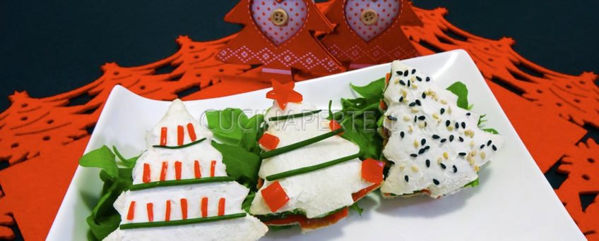 Tramezzini albero di Natale