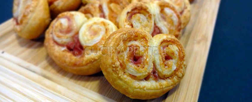 Ventagli prosciutto e formaggio