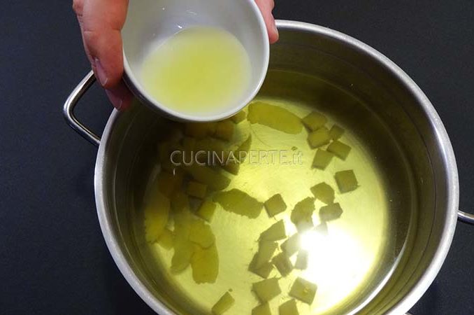 Aggiungere succo di limone