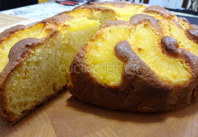 Torta ananas e cocco veloce