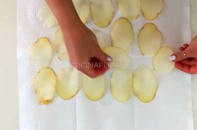 asciugare patate