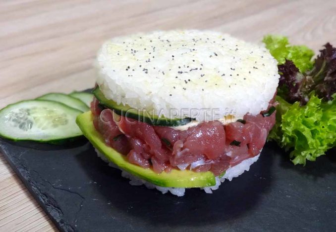 Burger al tonno