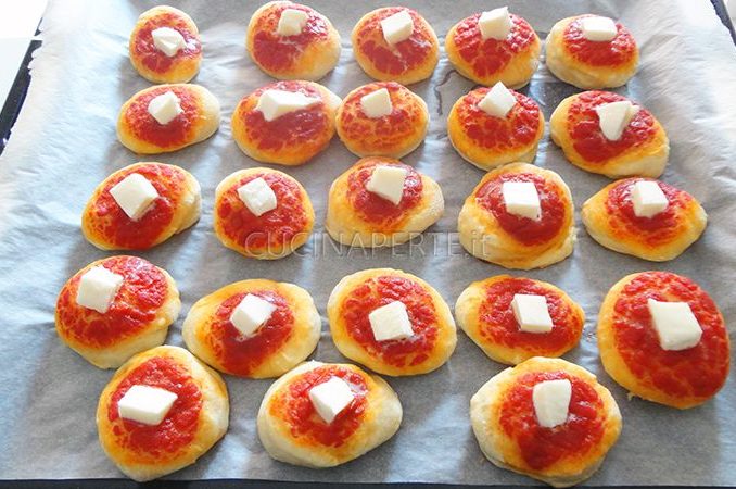 Cottura pizzette