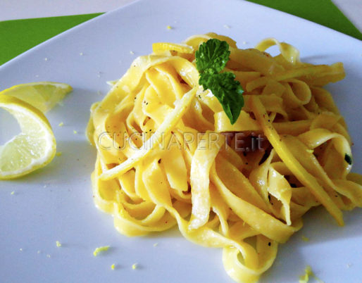 Pasta al limone