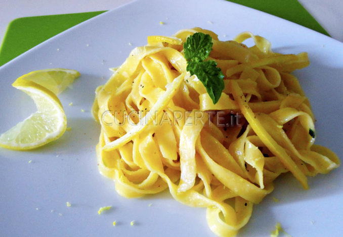 Pasta al limone