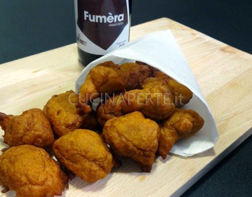 Frittelle di zucca alla birra pronte