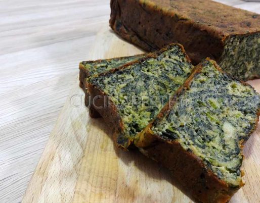 Plumcake agli spinaci