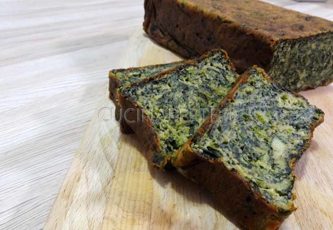 Plumcake agli spinaci