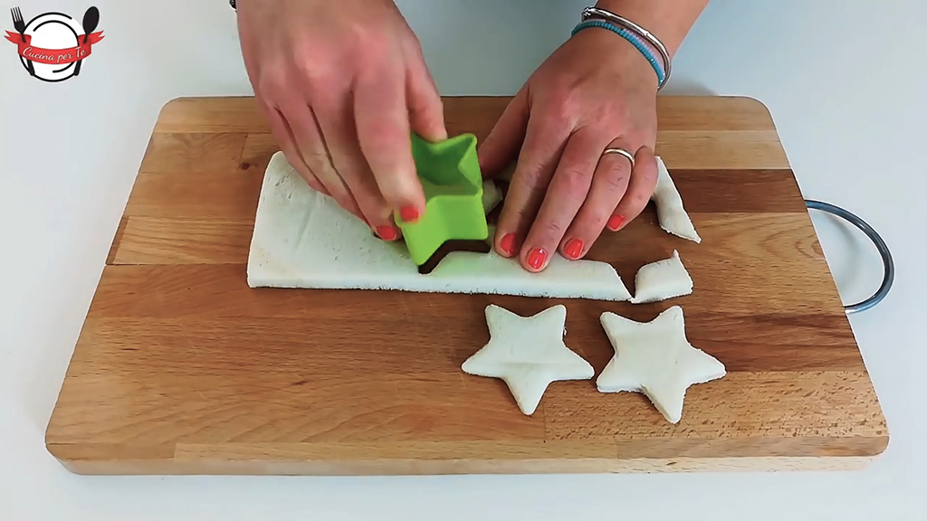 Pane A Forma Di Stella Di Natale.Tramezzini Stella Di Natale Per Il Menu Dei Bambini Cucina Per Te