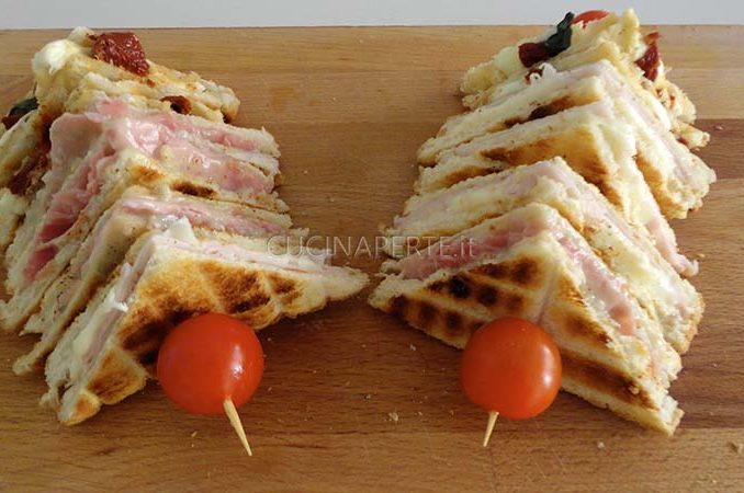 Toast di spiedini