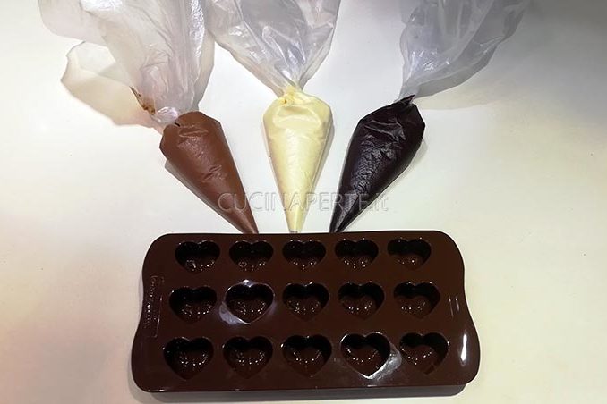 preparazione cioccolato