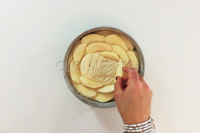 torta di mele la decorazione