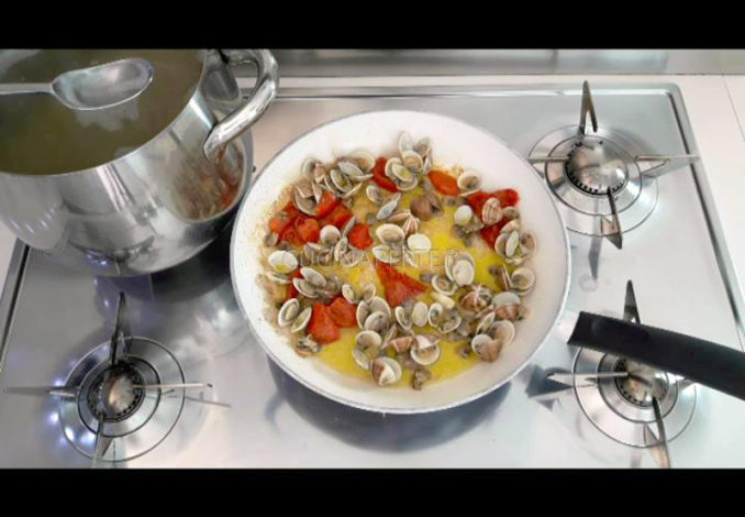 Vongole in padella