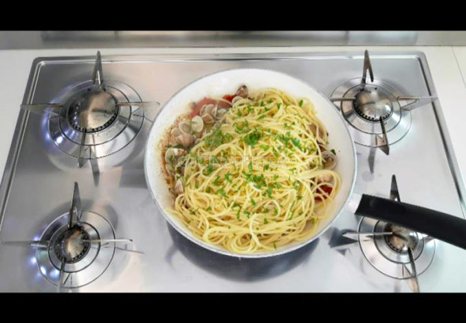 Spagetti con le vongole