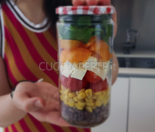 The Jar salad