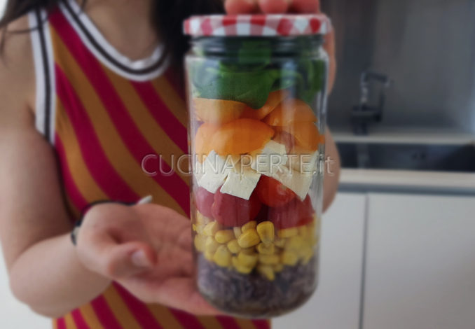 The Jar salad