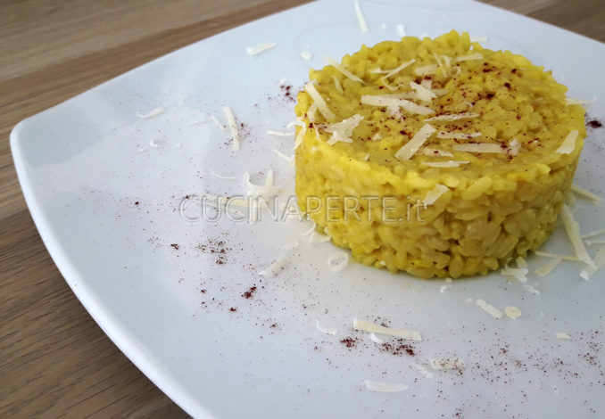 Risotto allo zafferano