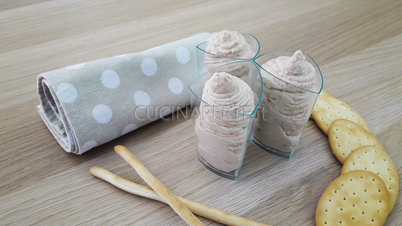 ricetta del patè di tonno
