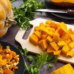 tagliare la zucca